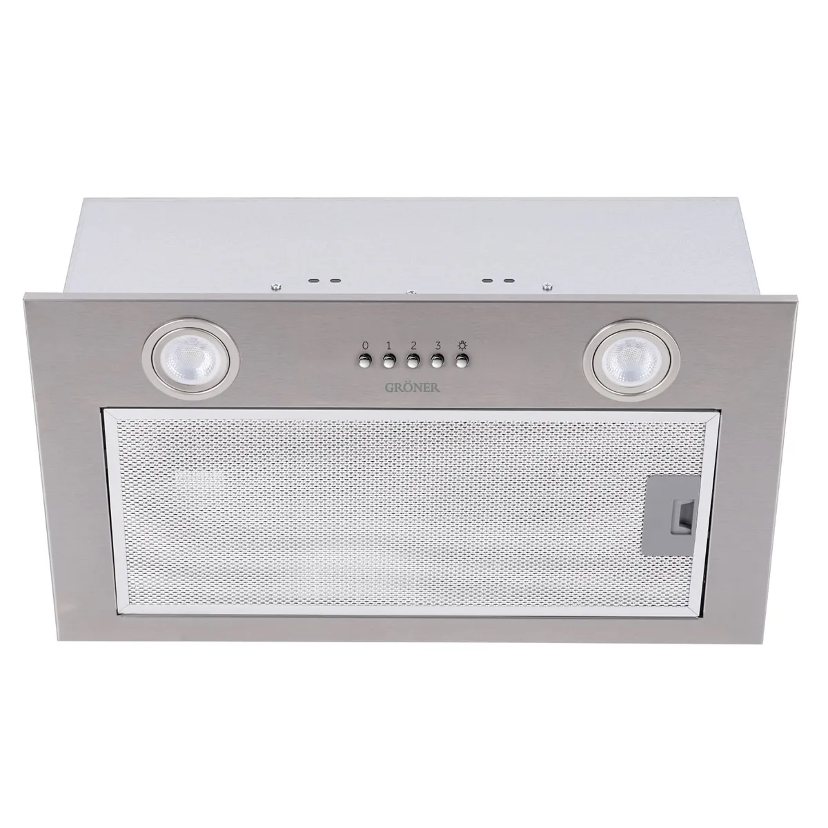 GRONER - Campana Empotrada Gröner Inox 52 cm