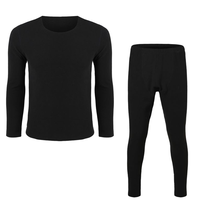 ANDESLAND OUTDOOR APPAREL - Conjunto Micropolar I Capa Blanford Negro Hombre.-