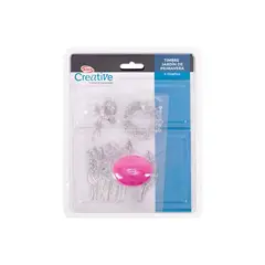 CREATIVE - SET TIMBRES JARDÍN PRIMAVERA