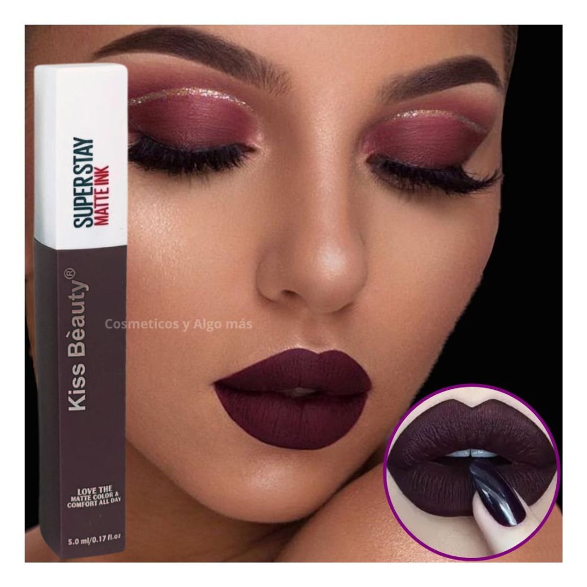 KISS BEAUTY - TINTA LABIAL MATTE A PRUEBA DE AGUA
