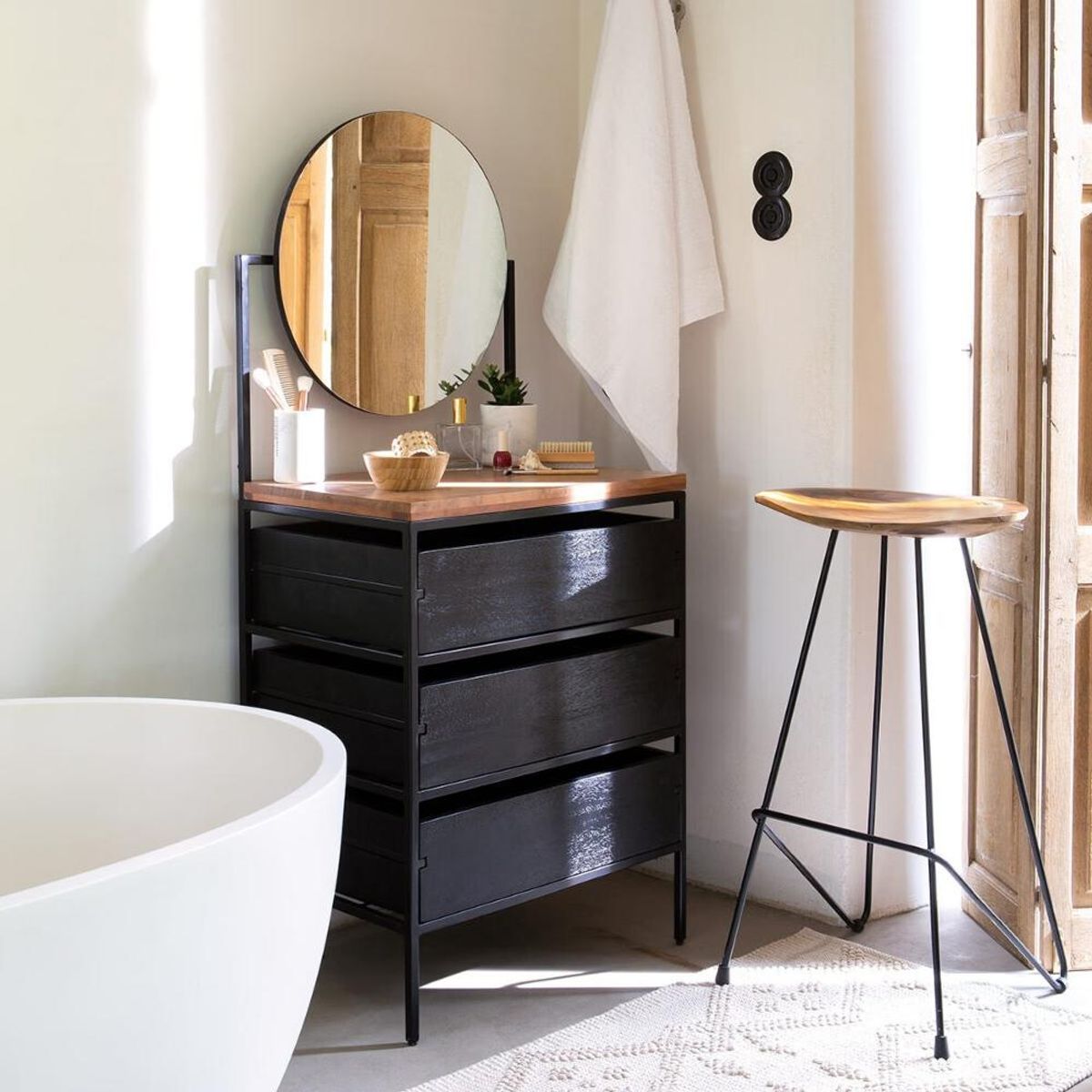 ATMOSPHERA - SILLA BAR SUMAR TEAK ATMOSPHERA