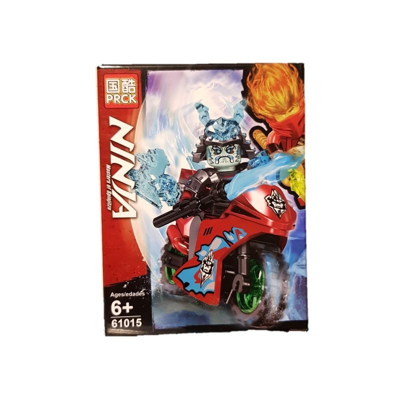 GENERICO - Ninjago Moto Legocompatible con Caja Modelo 8