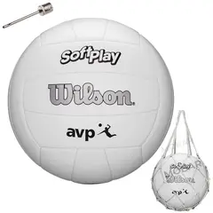 WILSON - Balon Voleibol Pelota Volleyball Soft Play Colores N5
