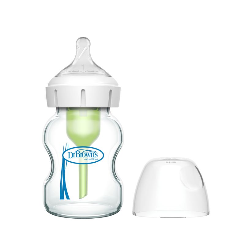 DR BROWN'S - Mamadera Boca Ancha De Vidrio Options+ Dr. Brown´s 150 Ml