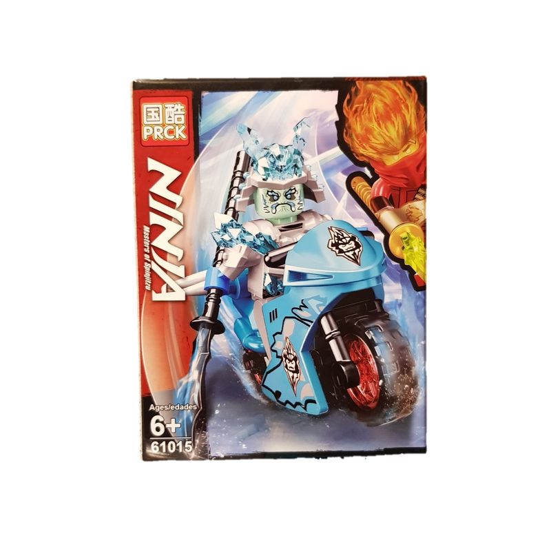 GENERICO - Ninjago Moto Legocompatible con Caja Modelo 4