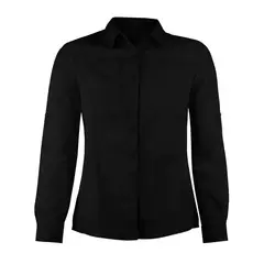 ANDESLAND OUTDOOR APPAREL - Blusa Trekking Manga Larga Negro Mujer
