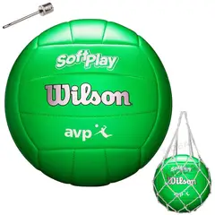 WILSON - Balon Voleibol Pelota Volleyball Soft Play Colores N5
