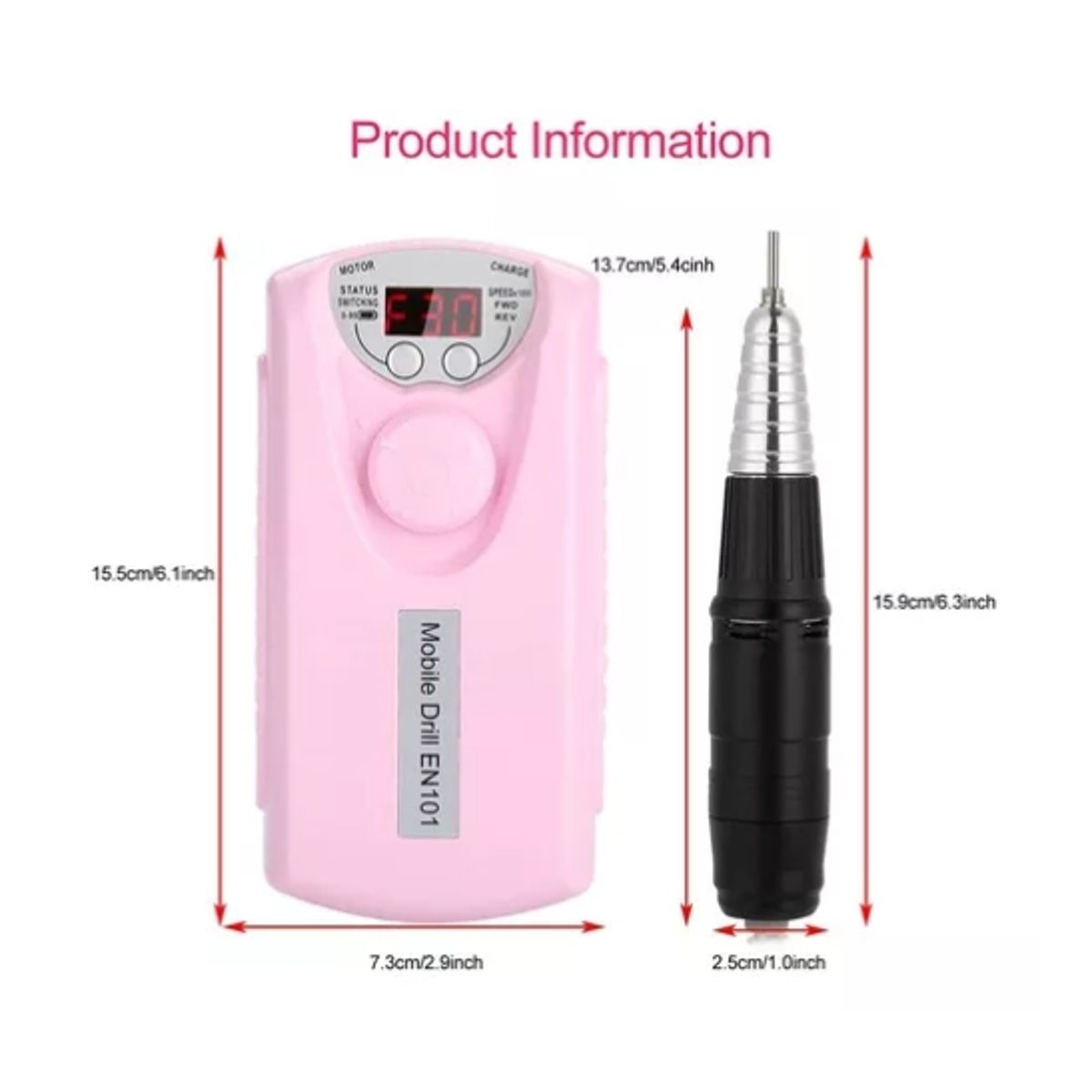 OFERTABKN - Torno Inalambrico 30000 Rpm Manicura Torno Uñas B.A