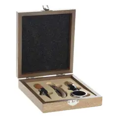 SECRET DE GOURMET - KIT DE VINO 4 PIEZAS CON CAJA