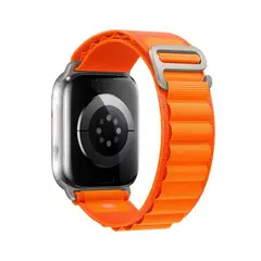 GENERICO - Correa Apple Watch para 38 40 41 mm Alpine Loop Naranja