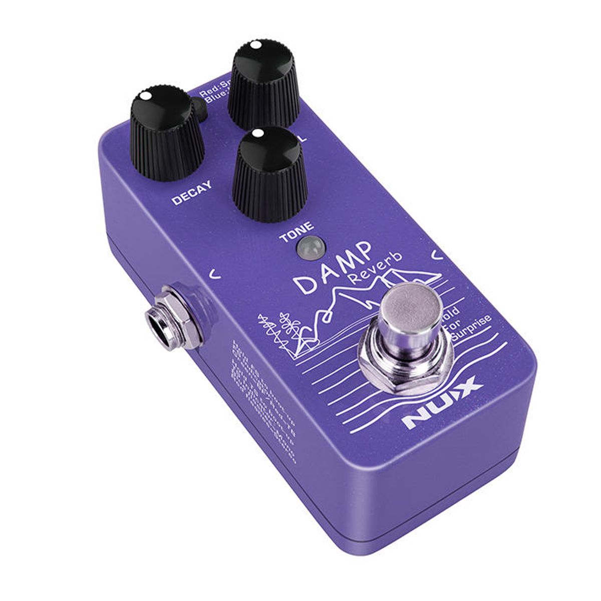 NUX - Pedal de Efecto Reverb NUX para Guitarra Eléctrica NRV-3