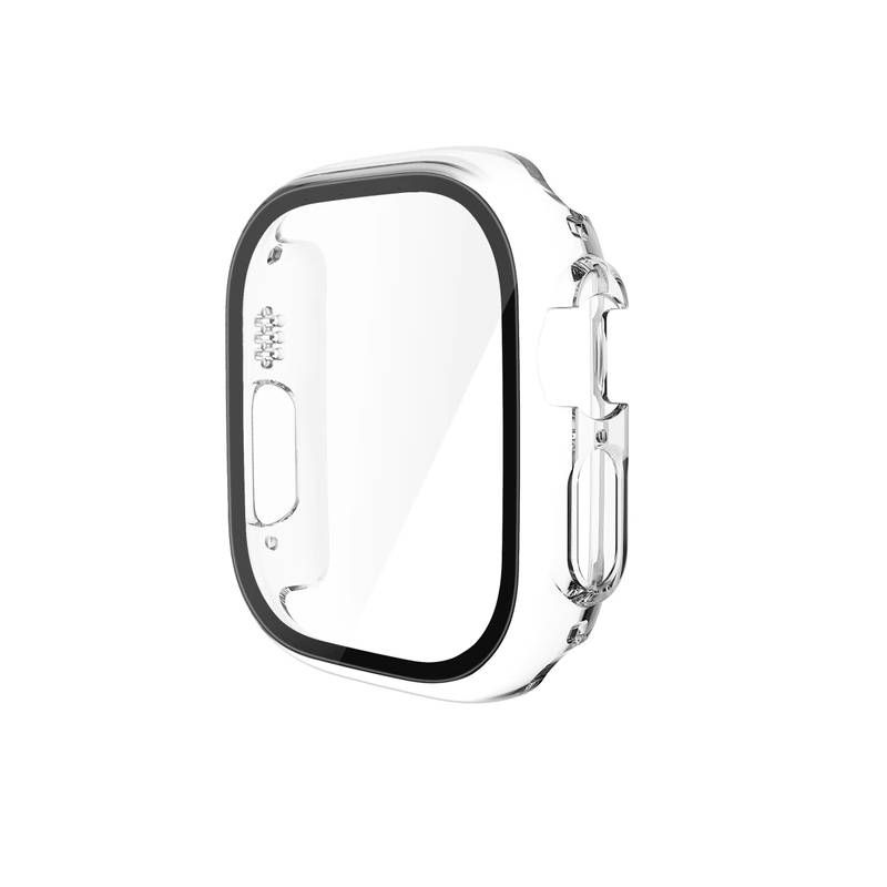 GENERICO - Carcasa 360° Transparente con Glass Protector para Apple Watch 40 mm