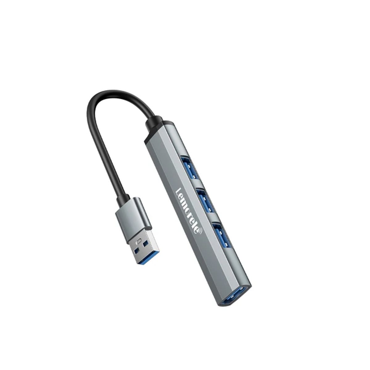 GENERICO - Hub Concentrador USB 4 en 1