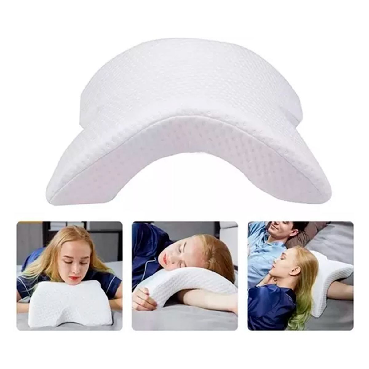 GENERICO - Almohada Memory Ortopedica Para Cuello Cervical