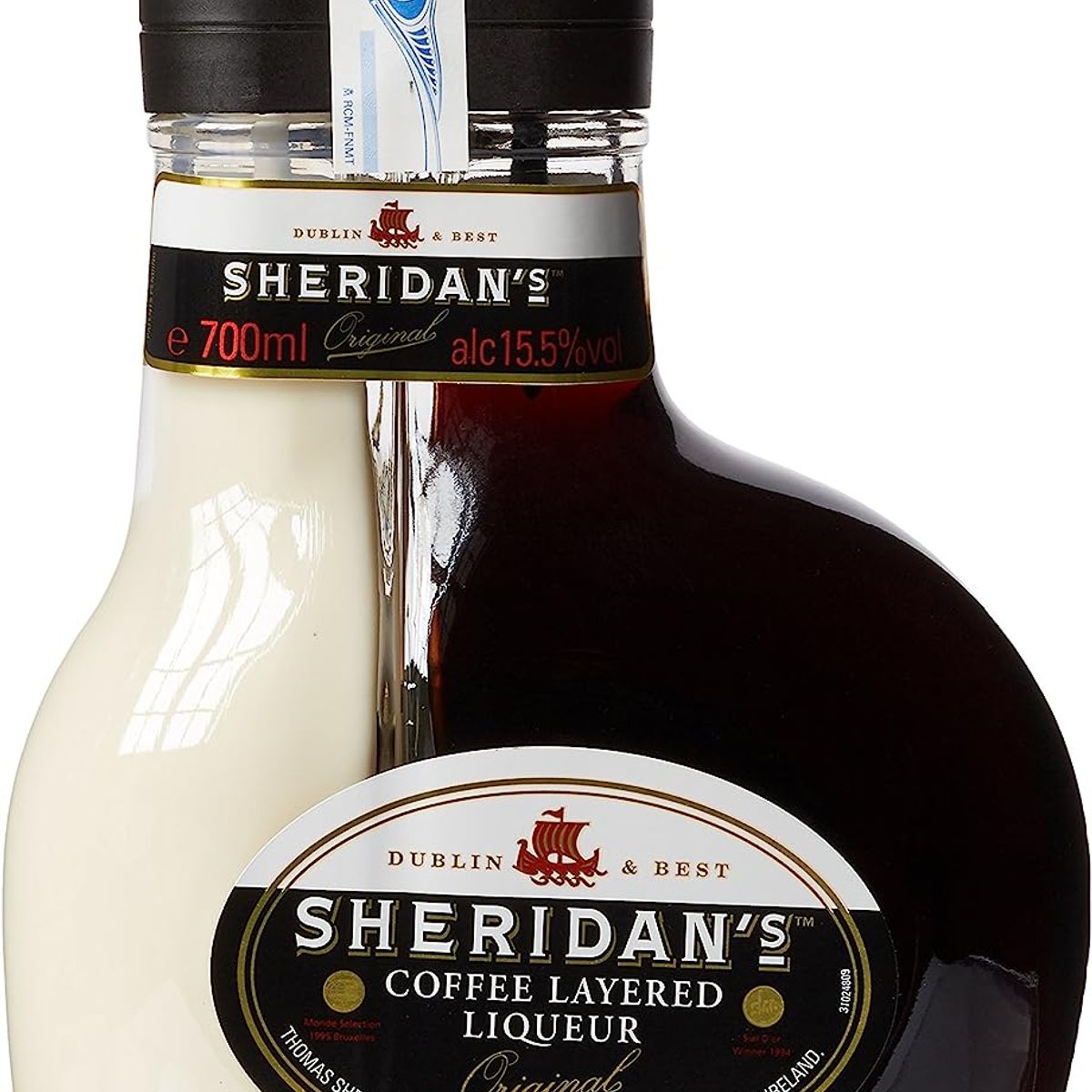 SHERIDANS - Sheridan's Crema de Licor Café y Chocolate Negro, 700 ml
