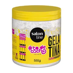 SALON LINE - Gel Fijacion Para Cabellos En Transicion