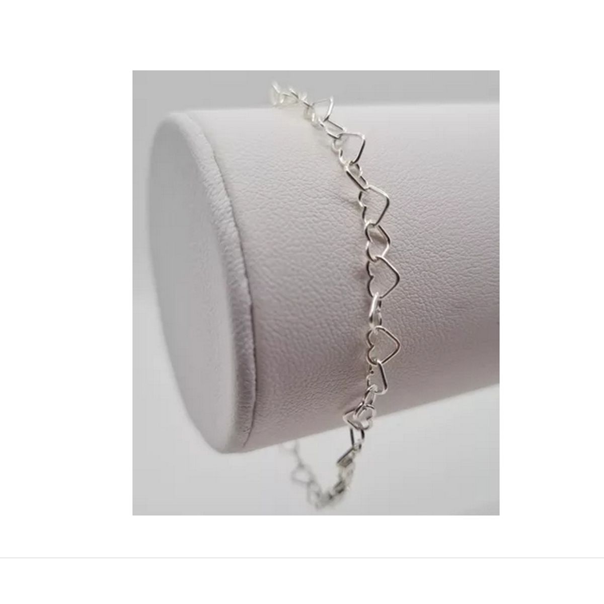 GENERICO - Pulsera Mujer Corazones Unidos Plata Italiana 925