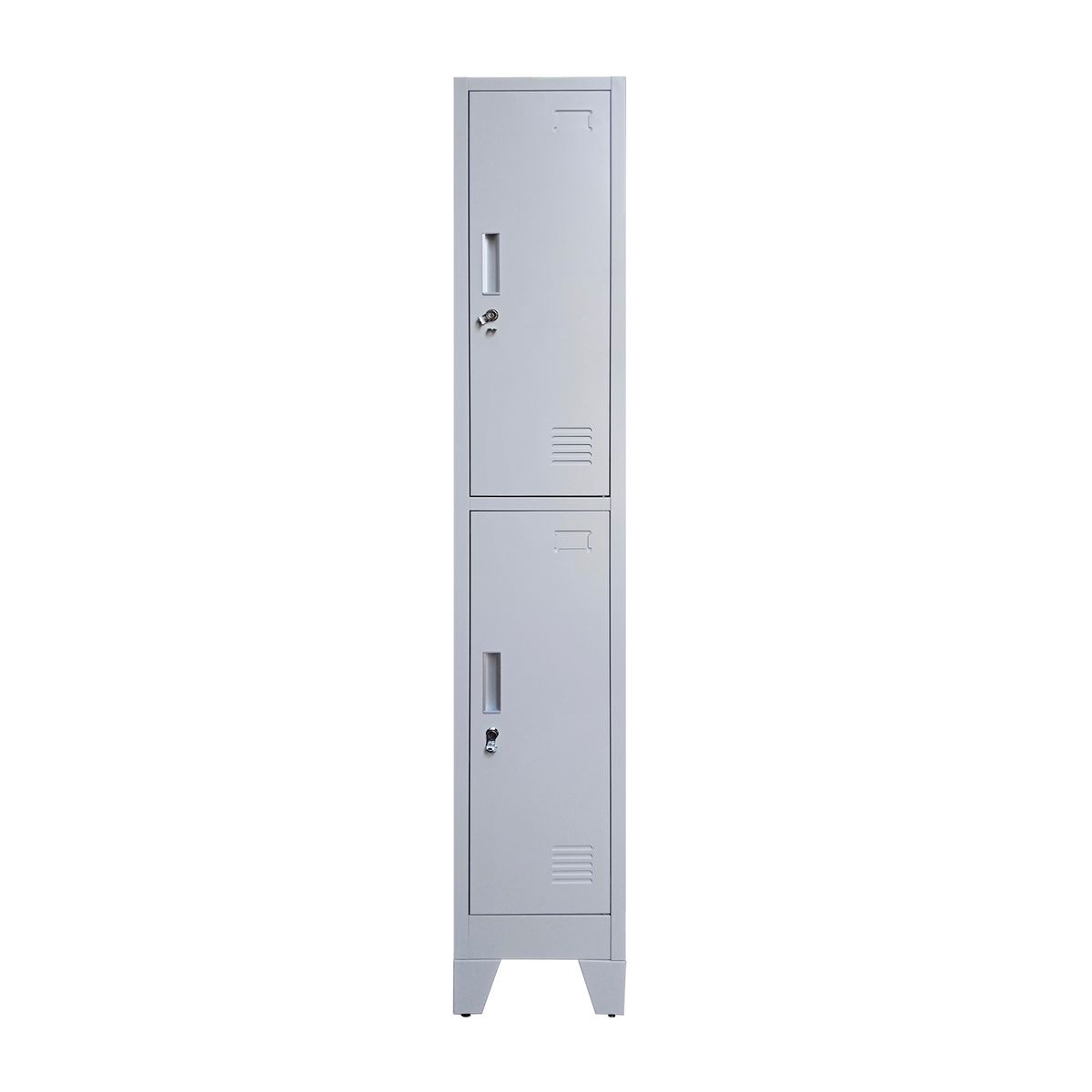 MOBITAT - Locker 2 puertas 1 cuerpo con Porta Candado Equimet