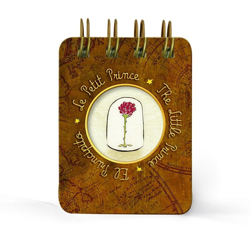 GENERICO - Mini Block con espiral  la Rosa del Principito tradicional