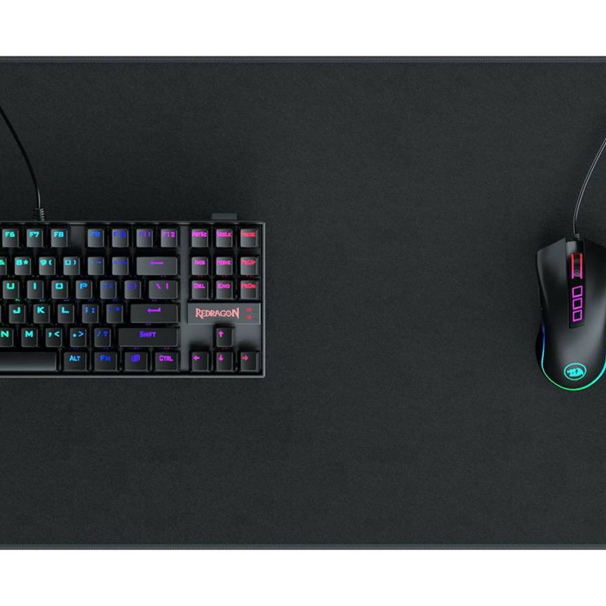 REDRAGON - Mouse Pad Gamer Redragon P032 Flick XL 90x40cm Negro