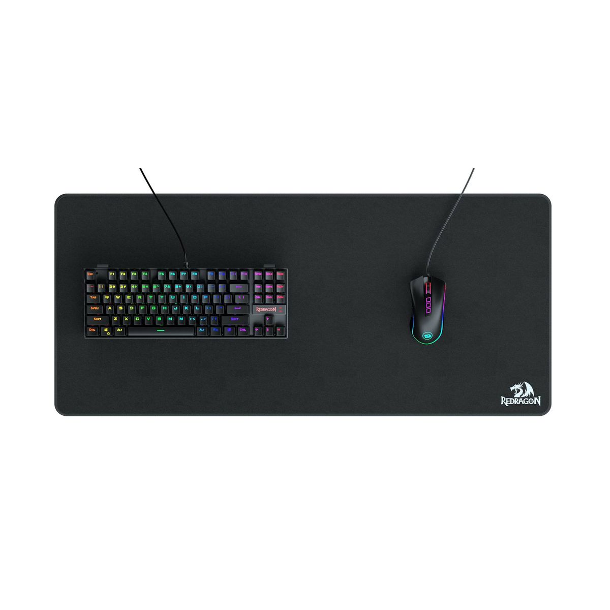 REDRAGON - Mouse Pad Gamer Redragon P032 Flick XL 90x40cm Negro