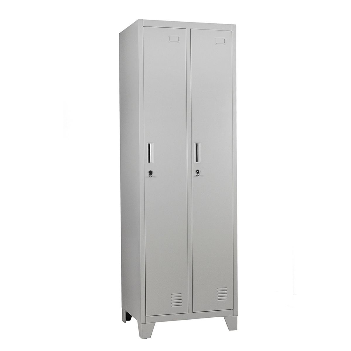 GENERICO - Locker 2 puertas 2 cuerpos con Porta Candado Equimet