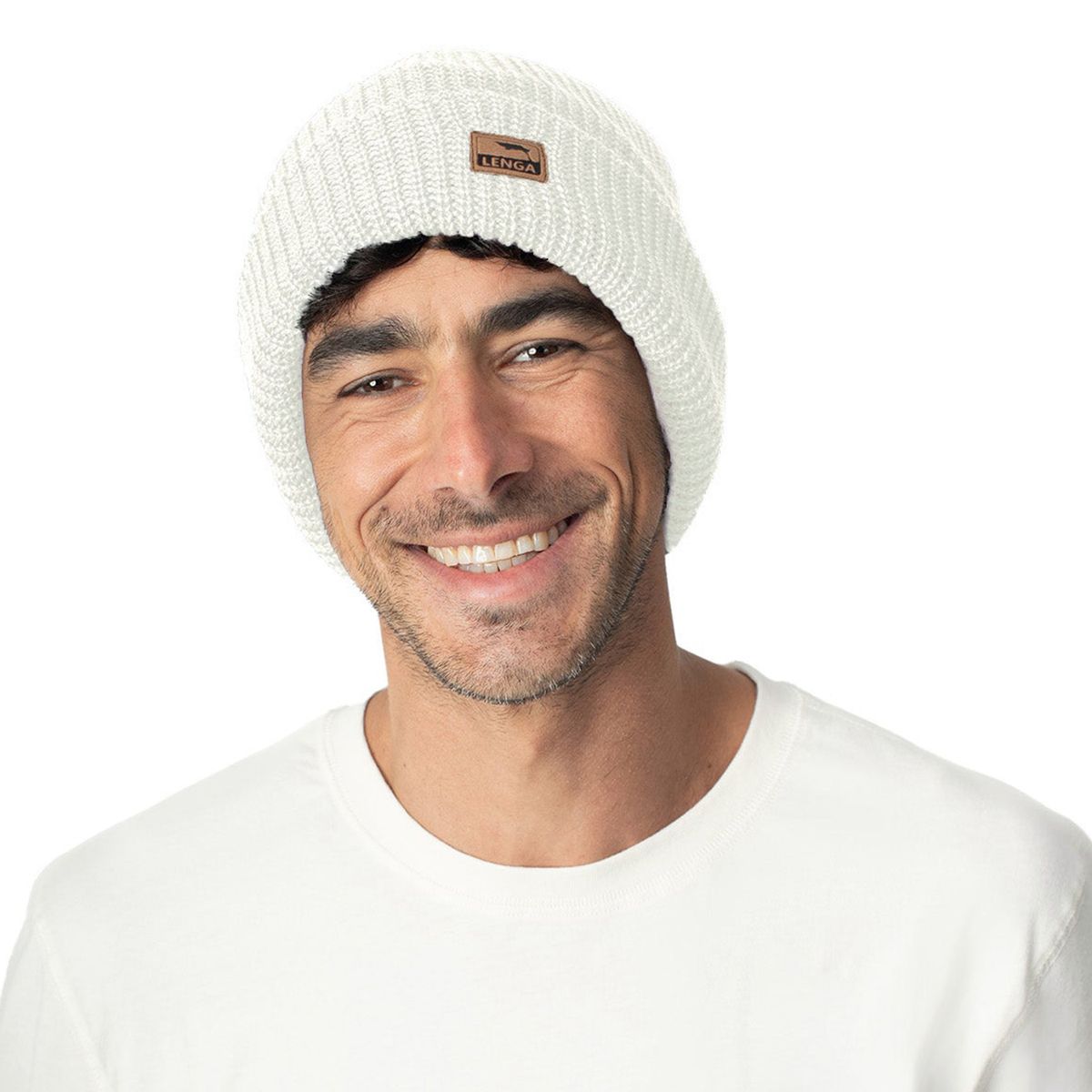 LENGA - Gorro Beanie Hombre Tela Sustentable Thinsulate 3m Ulmo Lenga