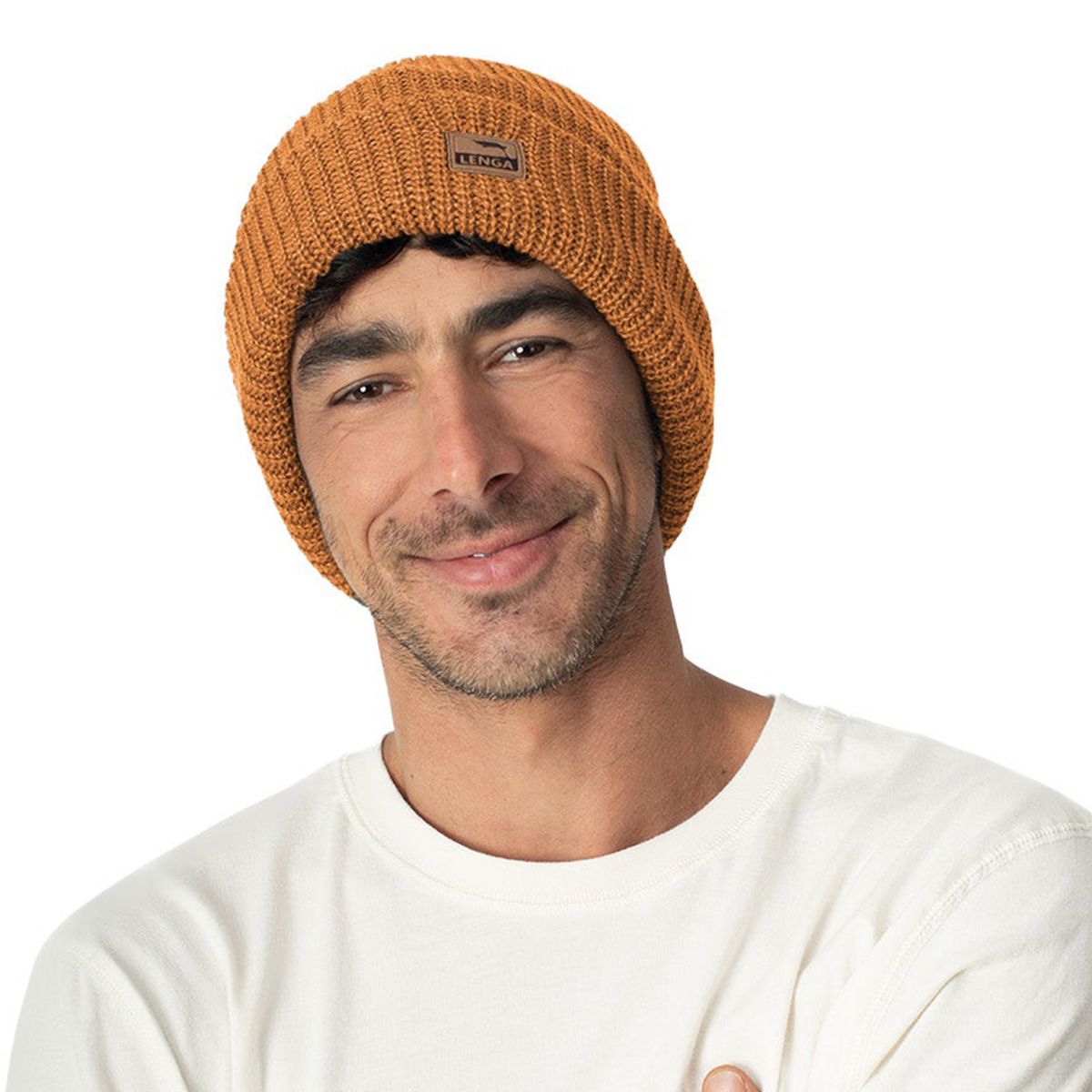 LENGA - Gorro Beanie Hombre Tela Sustentable Thinsulate 3m Ulmo Lenga