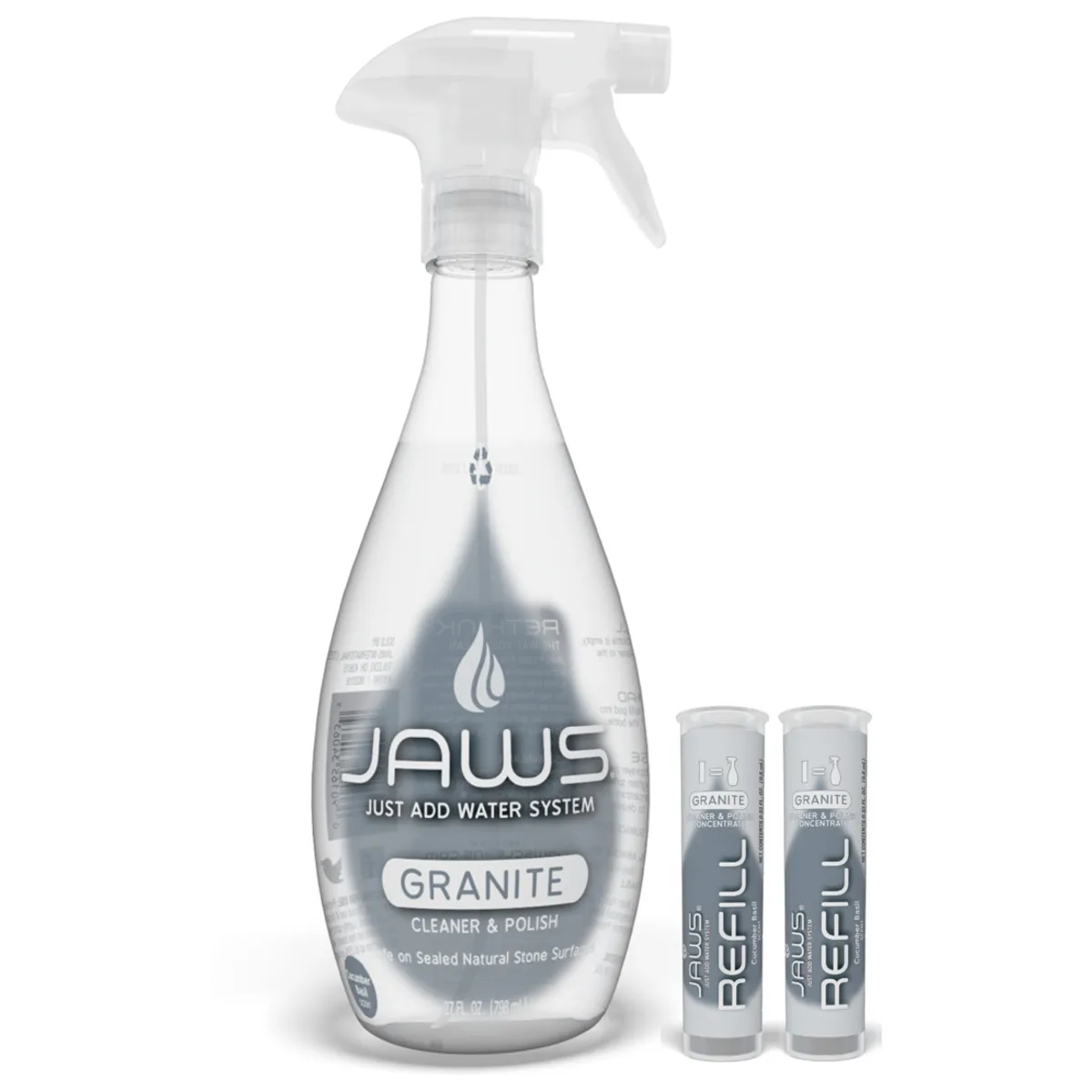 JAWS - Kit Inicial Limpiador y Polish Granito Jaws 2 X 739 ml JAWS
