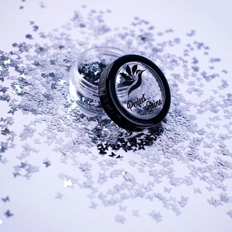 MAGICKUR - Silver Butterfly GLITTER-CONFETI