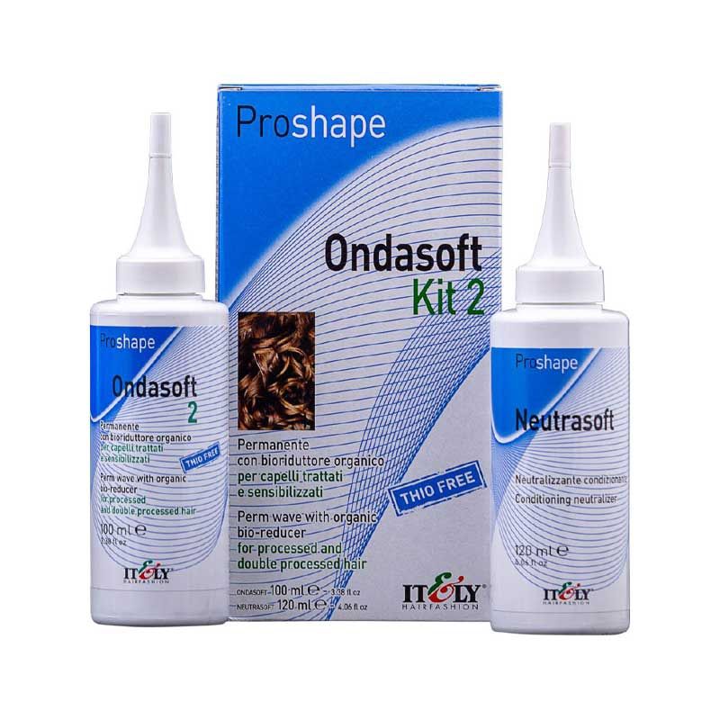 GENERICO - ITELY - Kit 2 Tratamiento Permanente en Cabello Tratado Ondasoft