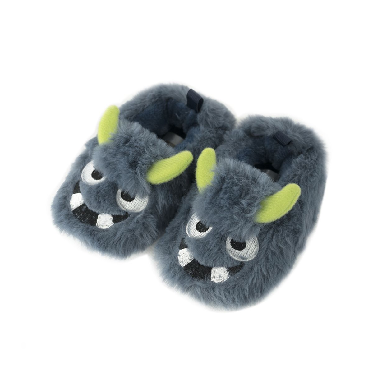 PUMUCKI - Pantufla Bebé Monster Niño Celeste Pumucki