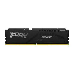 KINGSTON - Memoria Ram DDR5 16GB 5200MHz Fury Beast Black DIMM CL40