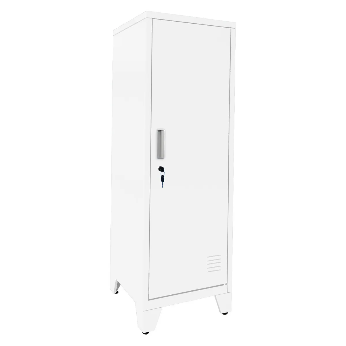 MOBITAT - Locker bajo con repisas color Blanco Mobitat
