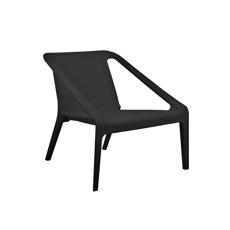 SUR DISEÑO - Sillón Exterior Pepe Negro Mate