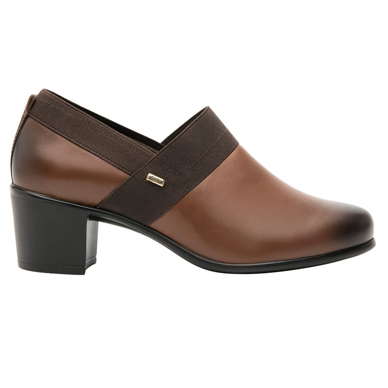 FLEXI - Zapato Mujer Cuero Renata Café Flexi
