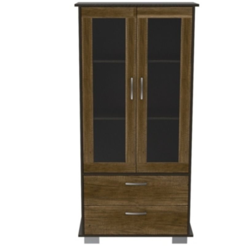 FMFURNITURE - Vitrina Classic Color - Caramelo  Wegue