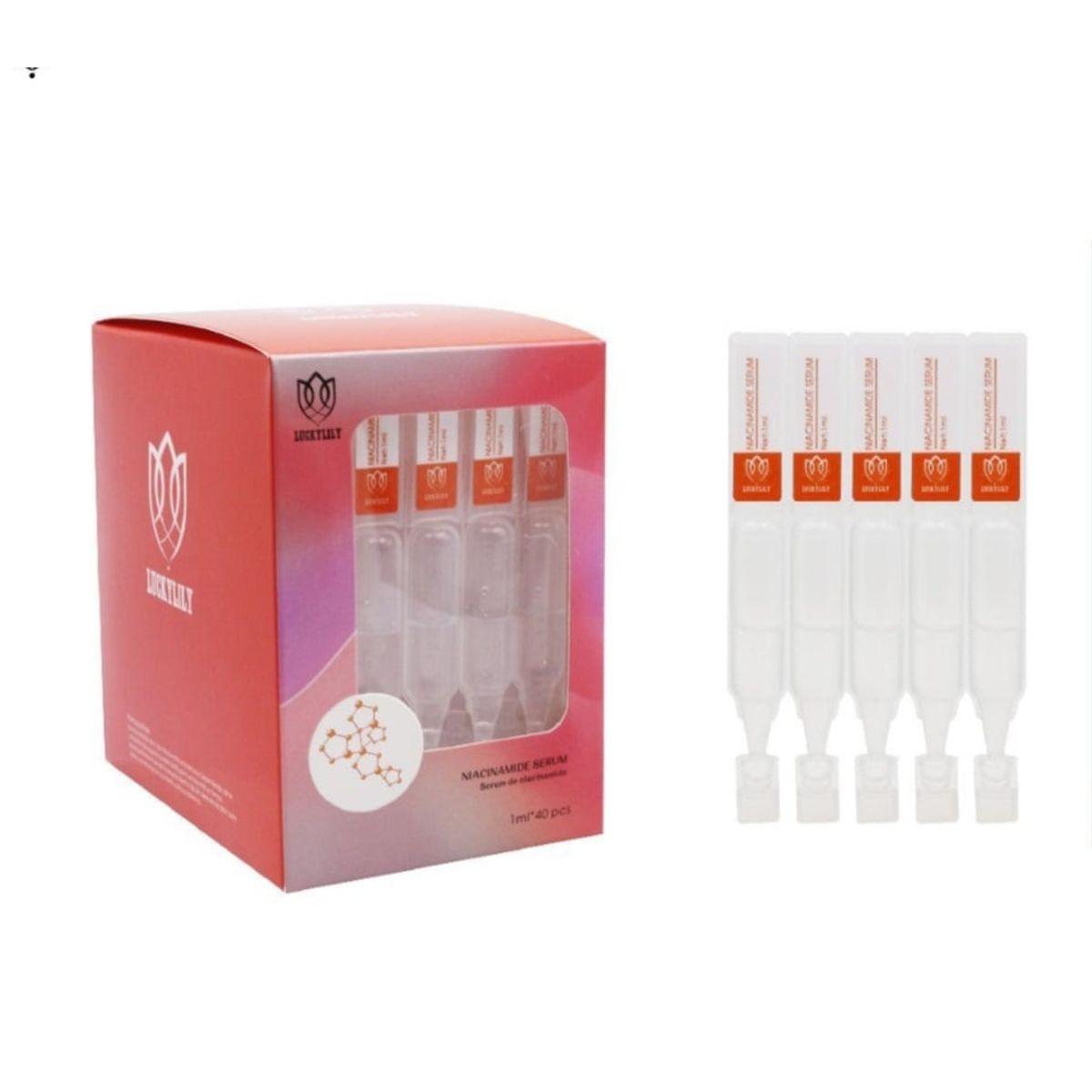GENERICO - Pack x 40 Serum Facial Esencia Hidratante Rejuvenecedora con VITAMINA B3