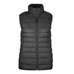 ANDESLAND OUTDOOR APPAREL - Parka Pluma Ristop Sin Mangas Cross Violeta Mujer.-