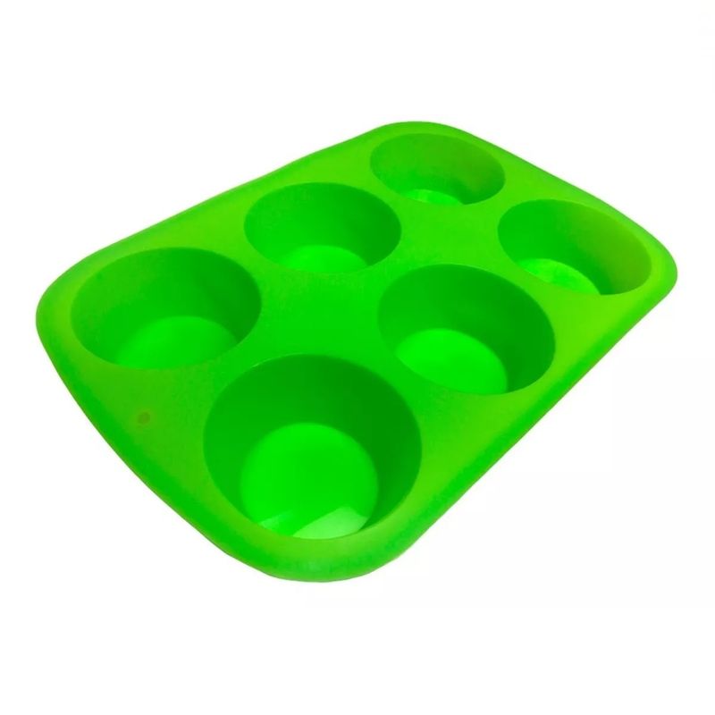GENERICO - Moldes De Silicona Molde Cupcakes Silicona 6 Und Baratos