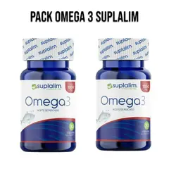 SUPLALIM - PACK OMEGA 3 60 CÁPSULAS EN TOTAL