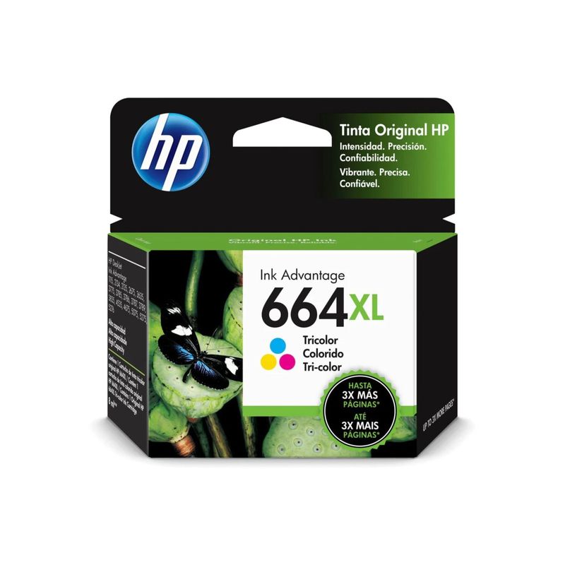 HP - Cartucho deTinta HP 664XL 330 páginas Tricolor HP