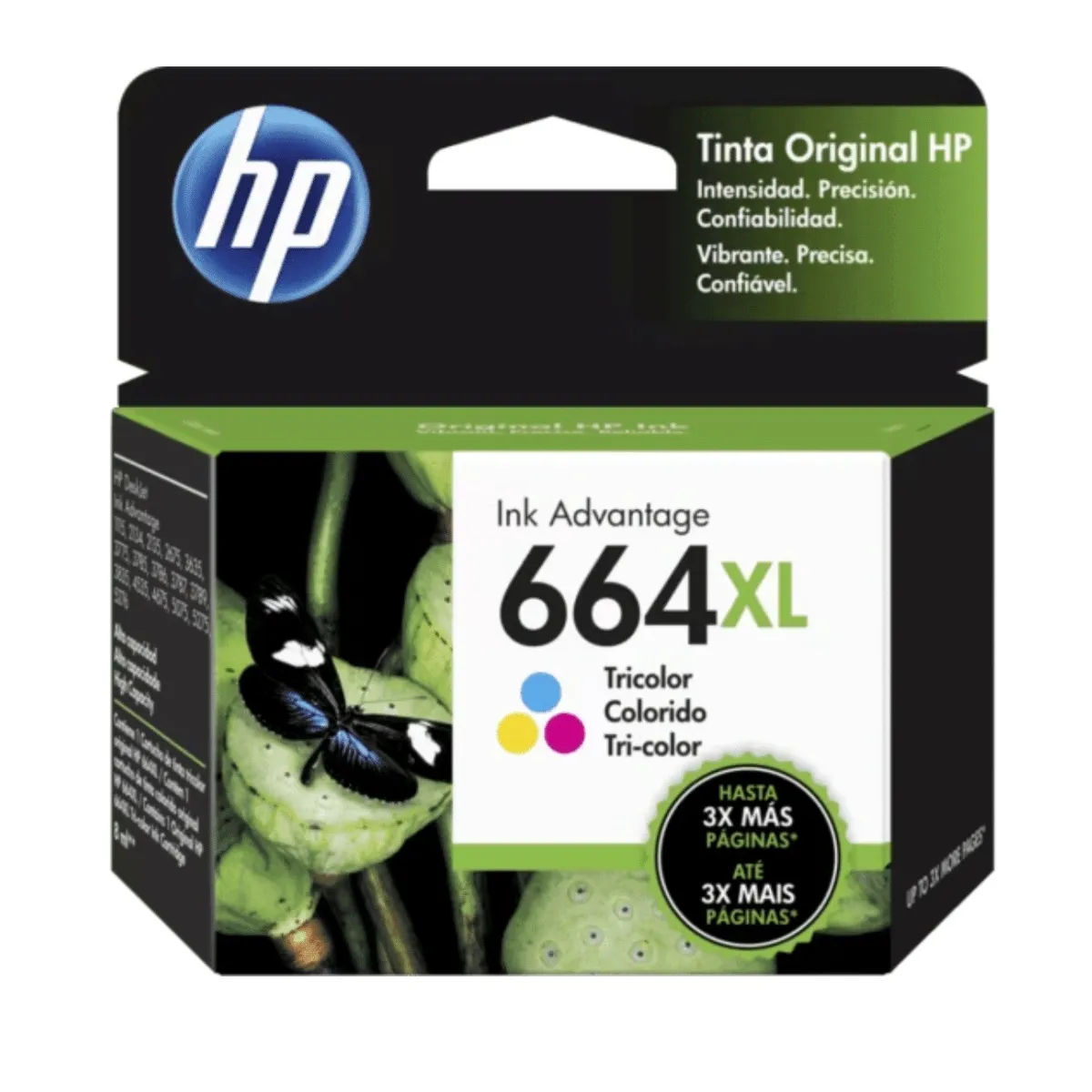 HP - Cartucho deTinta HP 664XL 330 páginas Tricolor HP
