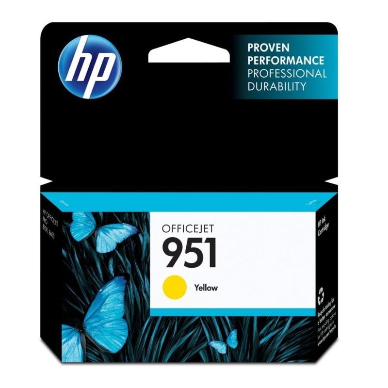 HP - Cartucho de Tinta HP951 700 páginas Amarillo HP