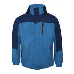 ANDESLAND OUTDOOR APPAREL - Chaqueta 3 en 1 Desmontable Bicolor Bengala Azul Hombre