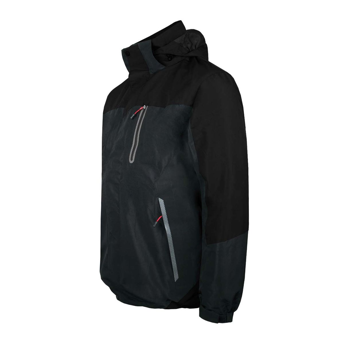 ANDESLAND OUTDOOR APPAREL - Chaqueta 3 en 1 Desmontable Bicolor Bengala Grafito Hombre