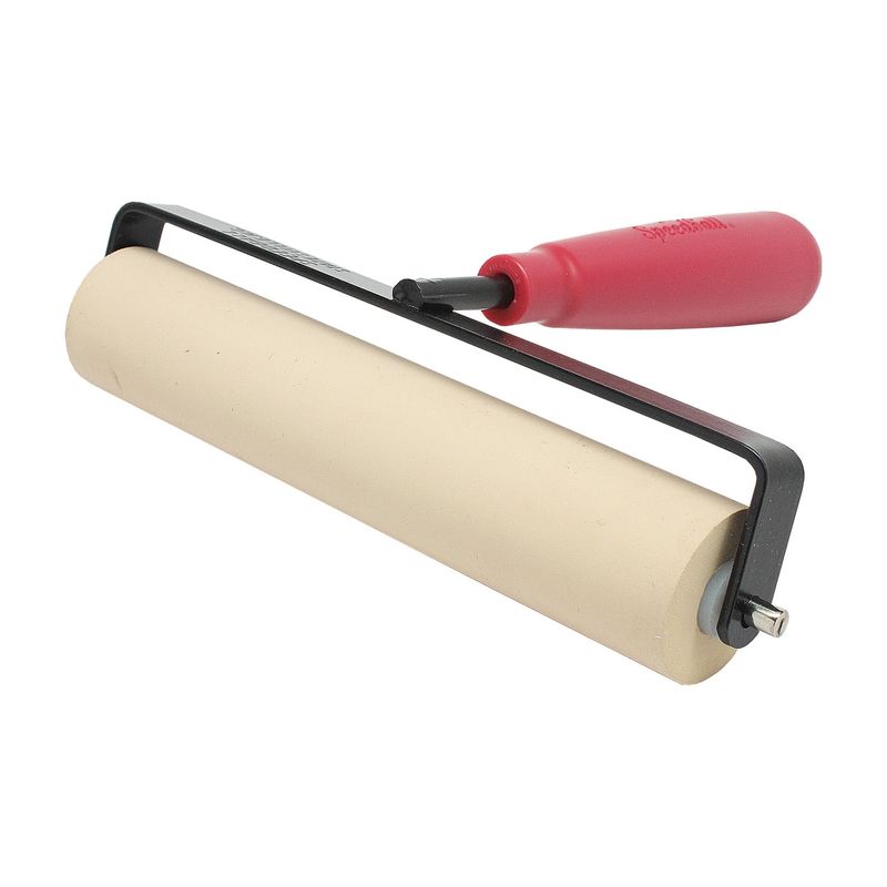 SPEEDBALL - Rodillo De Goma Blanda Para Grabado Speedball 15cm