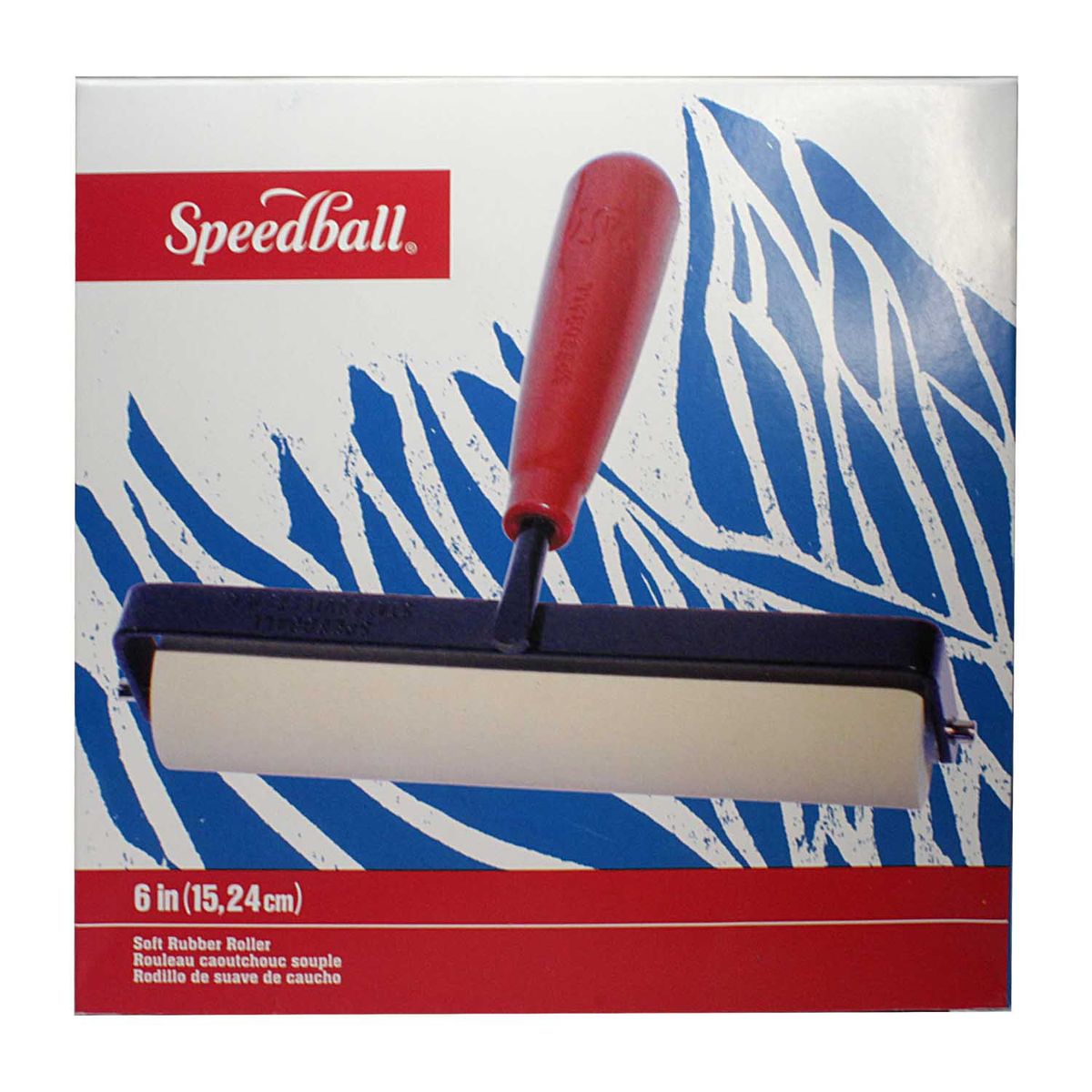 SPEEDBALL - Rodillo De Goma Blanda Para Grabado Speedball 15cm