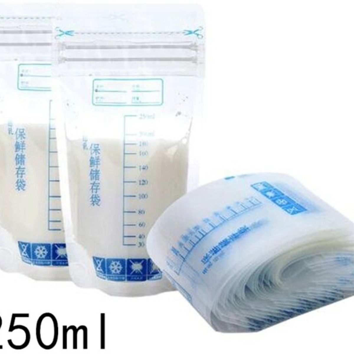 OEM - BOLSA PARA ALMACENAR LECHE MATERNA DE 250 ML