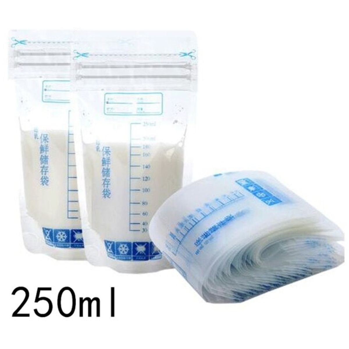 OEM - BOLSA PARA ALMACENAR LECHE MATERNA DE 250 ML